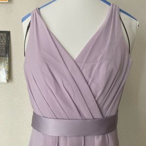 Vera Wang Long Lavender Gown